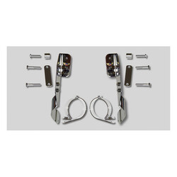 Kit de Montage Robuste pour Fourches Coniques pour Suzuki VL1500 Intruder LC | Chrome