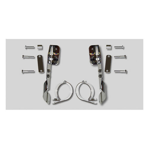 National Cycle  Kit de Montage Robuste pour Fourches Coniques pour Suzuki VL1500 Intruder LC | Chrome