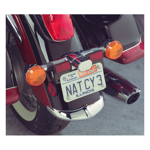 National Cycle  Embout de Garde-Boue Arrière en Fonte pour Honda VT1100C3 Aero | Chrome