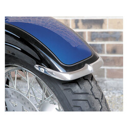 Cast Front Fender Tip Set for Suzuki | Chrome