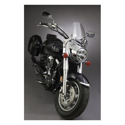 National Cycle  Switchblade Windschutzscheibenabweiser mit Schnellverschluss für Honda/Kawasaki/Yamaha | Klar