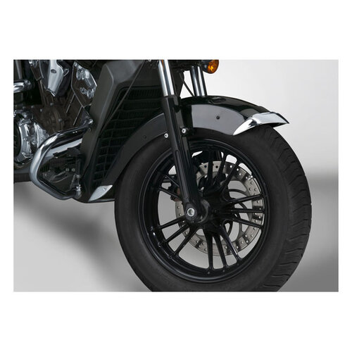 National Cycle  Cast Front Fender Tip Set for Indian Scout 60 ('16-'22)/Scout ('15-'22) | Chrome