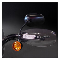 Sportster Hand Deflectors for Harley-Davidson | Light Tinted