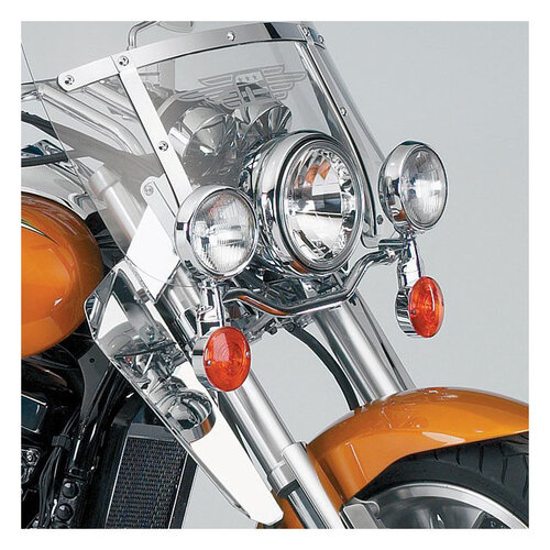 National Cycle  Spot Light Bar for Kawasaki/Suzuki | Chrome