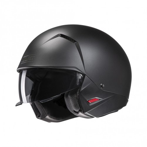 HJC Helm i20 | Effen zwart/Half Plat Titanium