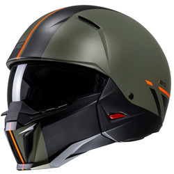 Helmet i20 Batol | Green and Orange