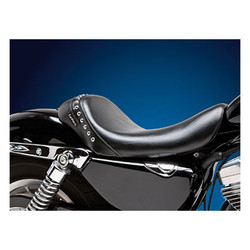 Sanora solo seat - Smooth with skirt 07-09 XL with 3.3 gallon tank