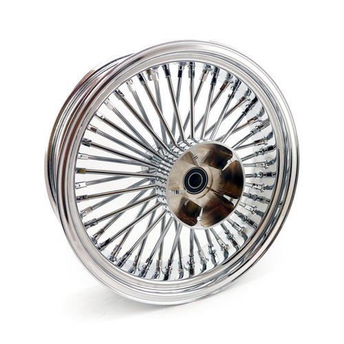 MCS Radial 48 Fat Spoke Rear Wheel 5.50 x 18 Chrome TUV