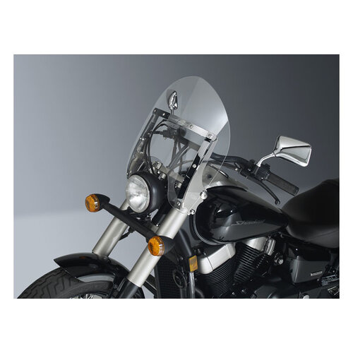 National Cycle  Shorty de Pare-Brise à Dégagement Rapide Switchblade pour Honda VT750C/VT750C2A/B/VT750CD/VT750C2/VT400 Shadow | Choisir la Couleur