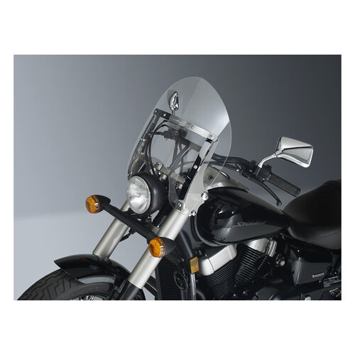 National Cycle  Switchblade Quick Release Windschutzscheibe Shorty für Honda VT750C/VT750C2A/B/VT750CD/VT750C2/VT400 Shadow | Wähle Eine Farbe