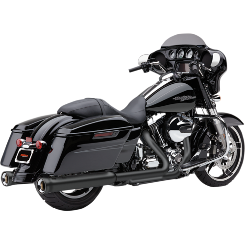 Cobra Silencieux Cobra USA 4,5" (2 pièces) Neighbour Hater Dresser noir - 95-16 FLT/Touring