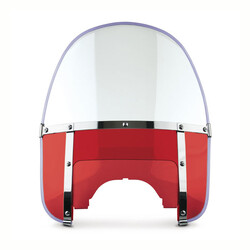 Beaded Heavy Duty Windshield for FL/H/FLHS(NU) | Choose Color