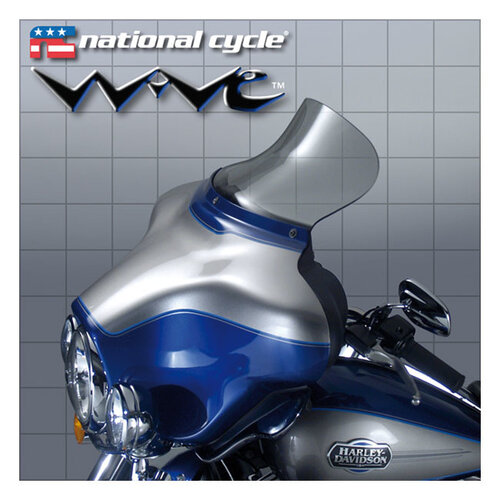 National Cycle  Wave Windshield for FLHT/FLHX(NU) ('96-'13) | (Choose Color)