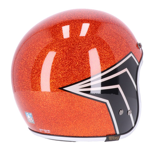 13 ½  13 1/2 Skull Bucket Helm | Ruby Metal Flake