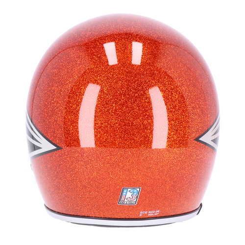 13 ½  13 1/2 Skull Bucket Helmet | Ruby Metal Flake