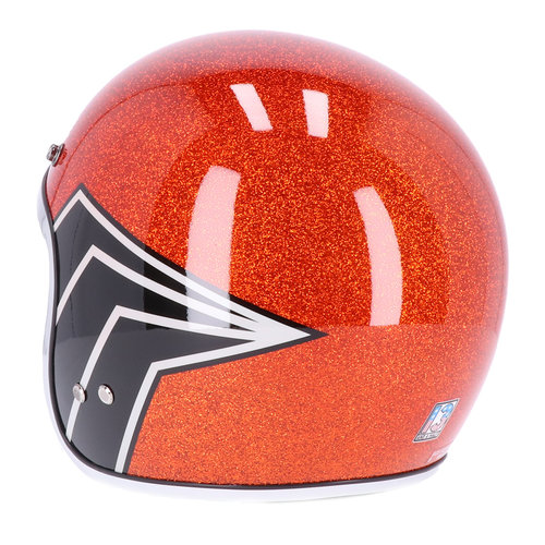 13 ½  13 1/2 Skull Bucket Helmet | Ruby Metal Flake