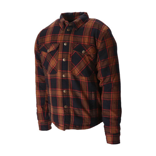 13 ½  Long Run Shirt Brown/Black | (Choose Size)