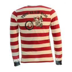 13 1/2 TSR LONGSLEEVE RED/WHITE