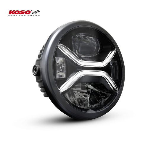 KOSO Zenith LED Headlight E-Mark |  DOT Approved