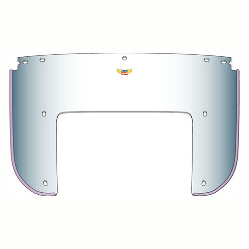 National Cycle  Beaded 5-Bolt Lower Window | (Choose Color)