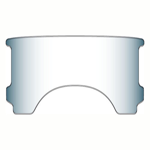 National Cycle  Replacement Adjustable Lower Window (Style C) for FLHS ('87-'93) | (Choose Color)