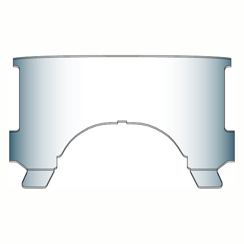 National Cycle  Replacement Adjustable Lower Window (Style B) for FL with OEM | (Choose Color)