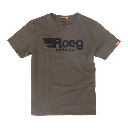 Roeg Logo T - shirt | Legergroen