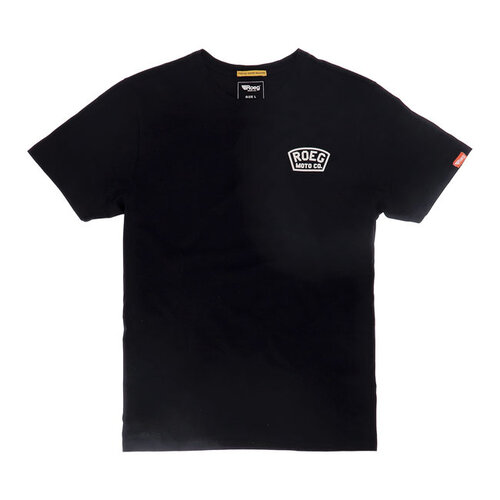 Roeg Shield T-Shirt | Off Black