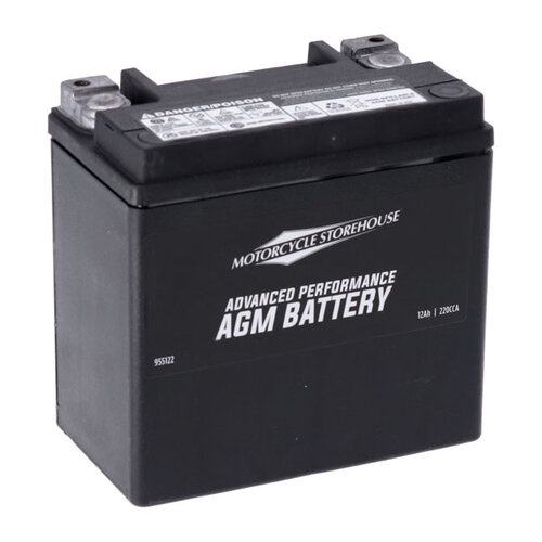 Battery. 12V, 12Ah 200Cca 