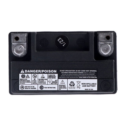 Batterij. 12V, 12Ah 200Cca