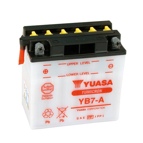 Yuasa Yuasa Yumicron 12V Blei-Säure-Batterie 7AH