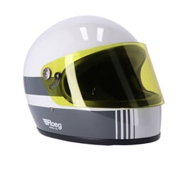 Fog Line Chase Helmet | Fog White/Grey