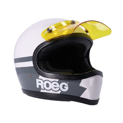 Roeg Fog Line Peruna Helm | Nebel Weiß/Grau