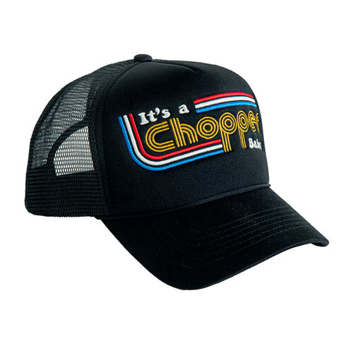 13 ½   It's a Chopper Baby Trucker Cap  | Noir