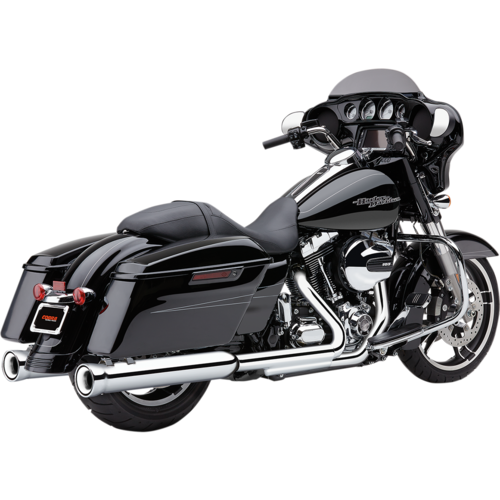 Cobra Silencieux Cobra USA 4,5" (2 pièces) Neighbour Hater Dresser noir - 95-16 FLT/Touring