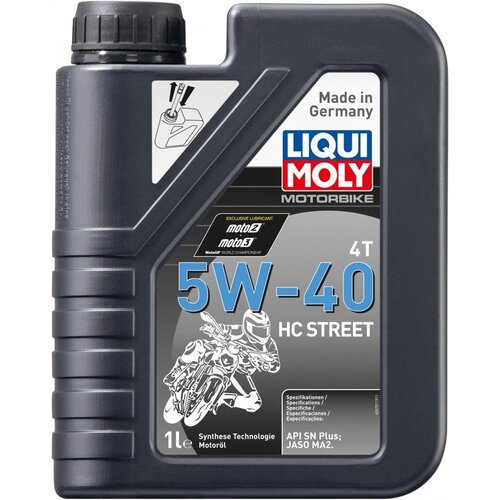Liqui Moly 4T 5W-40 HC STREET | 1 Liter or 4 Liters