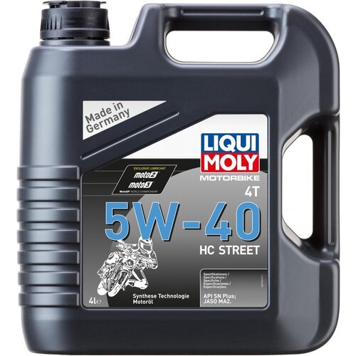 Liqui Moly 4T 5W-40 HC STREET | 1 Liter or 4 Liters