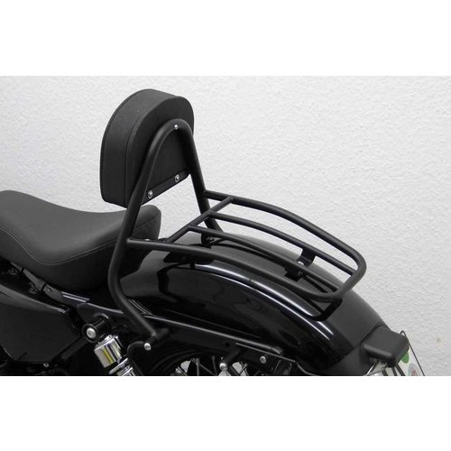 Kit Dossier Passager Sissy Bar Pour Harley Sportster S 1250 (2021-2022) - Coussin Et Support