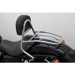 Dossier de siège passager noir VBA pour siège arrière de moto 2882853 Sissy  Bar Dossier Aviod Slip Dossier de rechange pour Scout Bobber : :  Auto