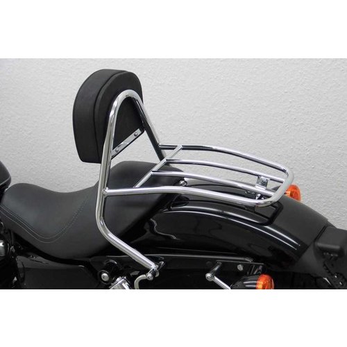 Driver Sissy Bar Harley Davidson Sportster Evo 2004- (Custom, Roadster/Low, Nightster/Iron)