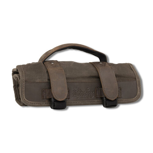 Burly Voyager Tool  Roll | Black or Dark oak