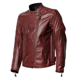 Leren jacket clash RS signature Oxblood