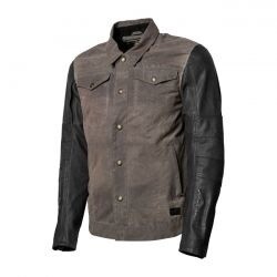 Textiel jacket Johnny Charcoal / zwart