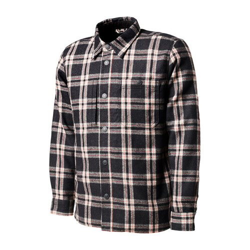 Roland Sands Buellton Rijshirt | Zwart/Wit/Rood