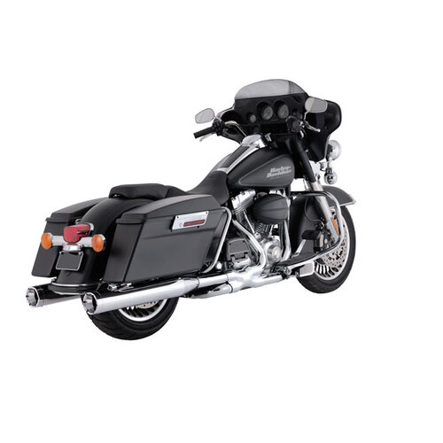 Vance & Hines Monster Ronde Instapdempers | Chroom