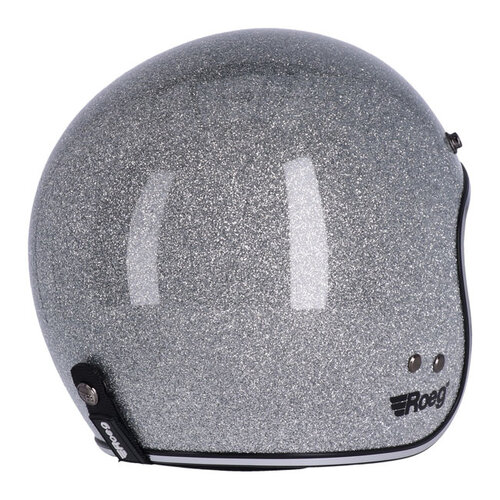 Roeg Casque Jett  Ball Disco| Argent