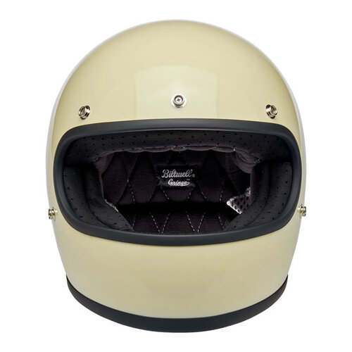 Biltwell Gringo Helmet Gloss Vintage White | ECE R22.06