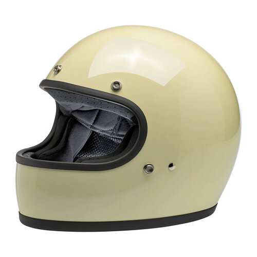 Biltwell Gringo Helm Gloss Vintage Wit | ECE R22.06