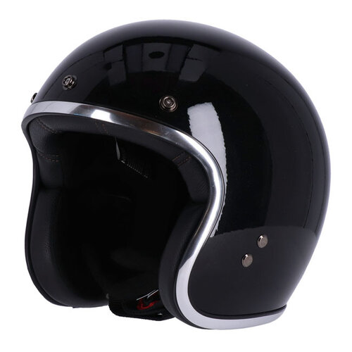 13 ½  Skull Bucket Helm Schwarz | ECE 22.06