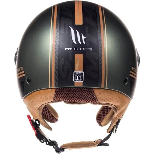 Helm Street Entire Matt| Groen/Bruin